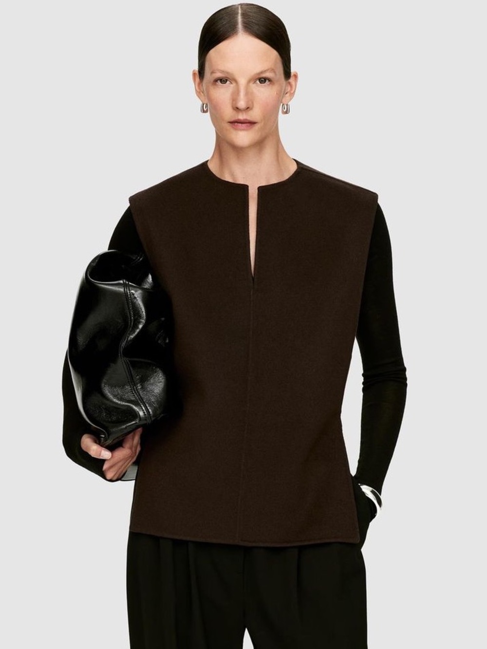 Arket DOUBLE WOOL-BLEND VEST